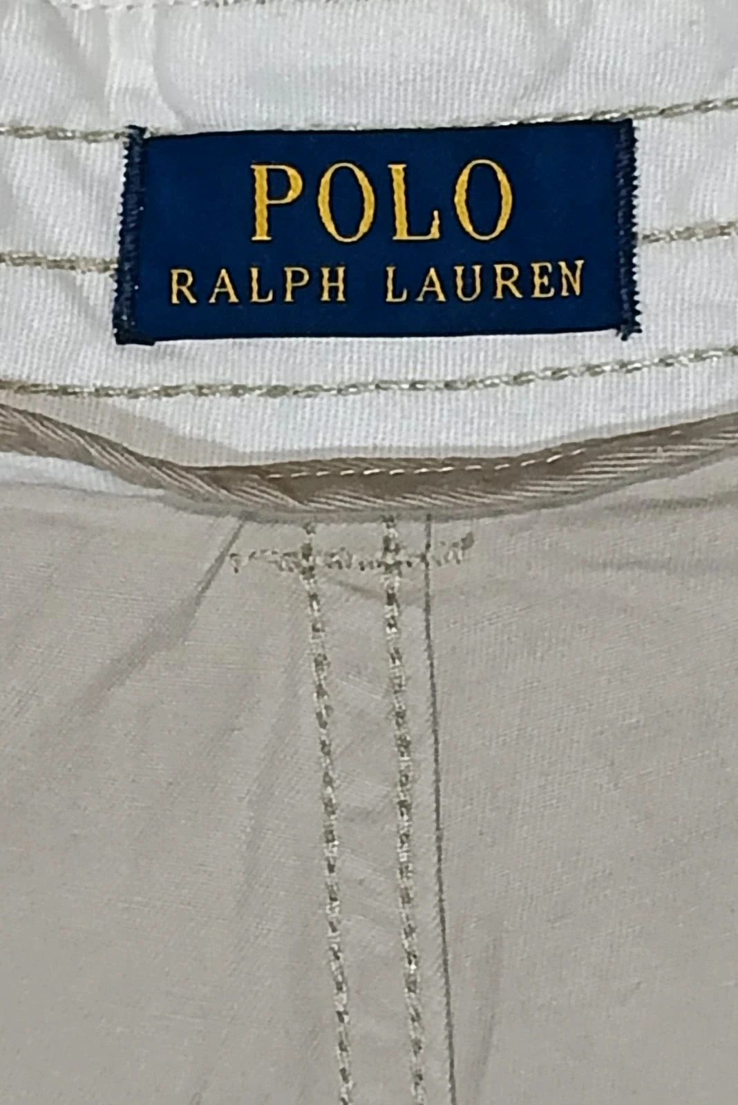 Short Cargo Ralph Lauren Classic chino beige Maat 44T – photo 11